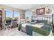 Main bedroom with a large bed and a view at 3600 Bal Harbor Blvd # 1G, Punta Gorda, FL 33950