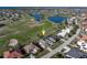 Home situated on a golf course with a scenic view of the surrounding area at 3853 Bordeaux Dr, Punta Gorda, FL 33950