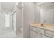Clean bathroom with shower, toilet and vanity at 3853 Bordeaux Dr, Punta Gorda, FL 33950