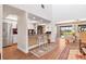 Modern kitchen with stainless steel appliances and breakfast bar at 5081 San Rocco Ct, Punta Gorda, FL 33950