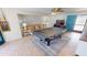 Relaxing game room with pool table and patio access at 22260 Aburto Ln, Port Charlotte, FL 33952