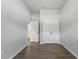 Bedroom with double doors and tile flooring at 173 Edgemere Nw St, Port Charlotte, FL 33948