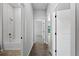 Bathroom with tiled shower, bathtub, and gold fixtures at 173 Edgemere Nw St, Port Charlotte, FL 33948