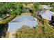 Aerial view of house and canal view at 5731 Oakview Ln, Punta Gorda, FL 33950