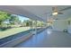 Spacious screened porch overlooking the backyard at 5731 Oakview Ln, Punta Gorda, FL 33950