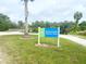 Sign for Allapachee Shores Park at 5731 Oakview Ln, Punta Gorda, FL 33950