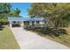 Aerial view of house and driveway at 5731 Oakview Ln, Punta Gorda, FL 33950