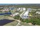 Aerial view showing the home's location and neighborhood at 15 Windward Pl, Placida, FL 33946