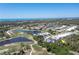 Aerial view of property highlighting its location and features at 15 Windward Pl, Placida, FL 33946