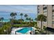 Relaxing beachfront pool with ocean view at 2675 Gulf Of Mexico Dr # 204, Longboat Key, FL 34228