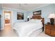 Bedroom with ensuite bathroom and ocean view at 2675 Gulf Of Mexico Dr # 204, Longboat Key, FL 34228