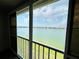 Spacious balcony overlooking a lake at 3310 Loveland Blvd # 606, Punta Gorda, FL 33980