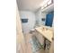 Bathroom with vanity, toilet and shower at 3310 Loveland Blvd # 606, Punta Gorda, FL 33980