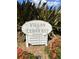 Villa of Cedar Key community sign with building numbers at 3600 Bal Harbor Blvd # 2-O, Punta Gorda, FL 33950