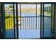 Spacious balcony overlooks the water with marina and boat views at 3600 Bal Harbor Blvd # 2-O, Punta Gorda, FL 33950