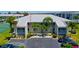 Aerial view of condo community, showing buildings and surrounding area at 3600 Bal Harbor Blvd # 2-O, Punta Gorda, FL 33950
