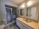 Clean bathroom with shower and updated vanity at 3600 Bal Harbor Blvd # 2-O, Punta Gorda, FL 33950