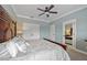 Main bedroom with king-size bed and large closet space at 18189 Ohara Dr, Port Charlotte, FL 33948