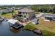 Luxury waterfront home with pool and boat dock; expansive canal views at 18189 Ohara Dr, Port Charlotte, FL 33948