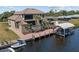 Luxury home with private pool, dock, and boat lift at 18189 Ohara Dr, Port Charlotte, FL 33948