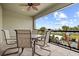 Relaxing balcony with outdoor seating and scenic water views at 18189 Ohara Dr, Port Charlotte, FL 33948