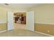 Bedroom with view into living area at 16681 Acapulco Rd, Punta Gorda, FL 33955