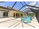 Relaxing screened-in pool and patio area at 16681 Acapulco Rd, Punta Gorda, FL 33955