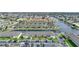 A scenic aerial view shows the property, surrounding community, and waterfront access at 4000 Bal Harbor Blvd # 214, Punta Gorda, FL 33950