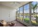 Enclosed lanai offers water views, natural light, and access to the beautiful canal at 4000 Bal Harbor Blvd # 214, Punta Gorda, FL 33950