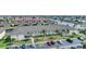 Aerial view of waterfront condo building with parking lot at 4000 Bal Harbor Blvd # 214, Punta Gorda, FL 33950