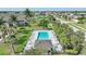 Refreshing community pool with patio furniture at 4000 Bal Harbor Blvd # 214, Punta Gorda, FL 33950