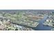 Aerial view of condo community by the water at 4000 Bal Harbor Blvd # 214, Punta Gorda, FL 33950