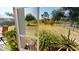Private backyard with lush landscaping at 10034 Winding River Rd, Punta Gorda, FL 33950