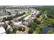 Aerial view showcasing home's location in the neighborhood at 10034 Winding River Rd, Punta Gorda, FL 33950