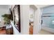 Clean bathroom with walk-in shower and granite vanity at 10034 Winding River Rd, Punta Gorda, FL 33950