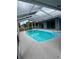 Screened-in pool with a spacious deck at 75 Annapolis Ln, Rotonda West, FL 33947