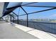 Spacious screened porch overlooking the water at 1060 San Mateo Dr, Punta Gorda, FL 33950