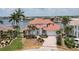 Two-story home with tile roof and waterfront view at 1060 San Mateo Dr, Punta Gorda, FL 33950