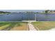 Private dock with easy access to the waterway at 1060 San Mateo Dr, Punta Gorda, FL 33950