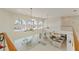 View of kitchen and pool from upper level at 1060 San Mateo Dr, Punta Gorda, FL 33950