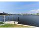 Scenic waterfront view with private dock, ideal for boating and enjoying the water at 1060 San Mateo Dr, Punta Gorda, FL 33950