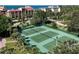 Community tennis courts with ocean views at 8750 Midnight Pass Rd # 202, Sarasota, FL 34242