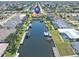 Canal-front property with boat docks and neighboring houses at 1081 Coronado Dr, Punta Gorda, FL 33950