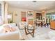 Living room with comfortable seating, a coffee table, and an open floor plan at 1081 Coronado Dr, Punta Gorda, FL 33950