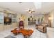 Open living space with views into kitchen and access to backyard at 1081 Coronado Dr, Punta Gorda, FL 33950