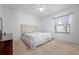 Bright bedroom with ceiling fan and neutral decor at 4093 River Bank Way, Punta Gorda, FL 33980