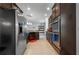 Modern kitchen with stainless steel appliances at 4093 River Bank Way, Punta Gorda, FL 33980