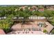 Aerial view of playground with play equipment at 4093 River Bank Way, Punta Gorda, FL 33980