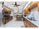Open kitchen with stainless steel appliances and breakfast nook at 16446 Belo Ct, Punta Gorda, FL 33955