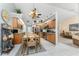 Well-equipped kitchen boasting ample cabinetry, stainless steel appliances, and breakfast nook at 16446 Belo Ct, Punta Gorda, FL 33955